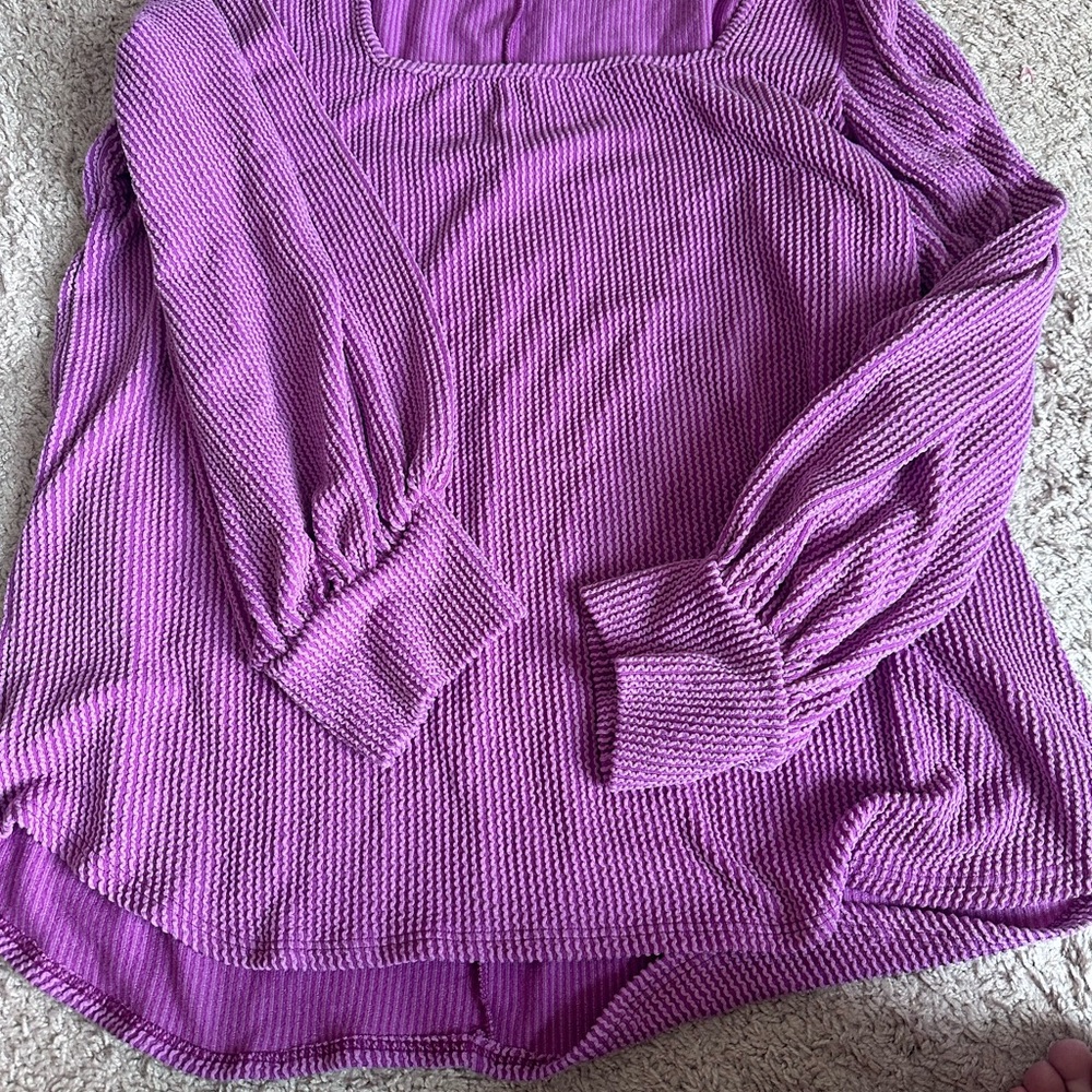Like Love Women's Purple Top